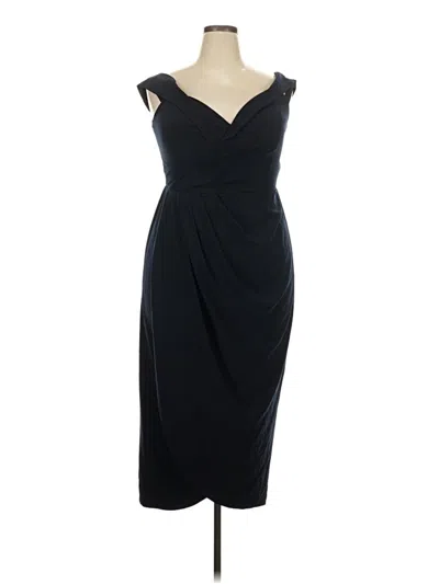 Pre-owned City Chic Cocktail Dress In Blue