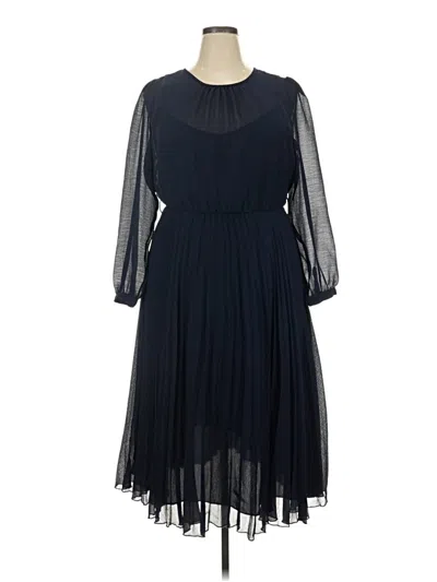 Pre-owned City Chic Cocktail Dress In Blue