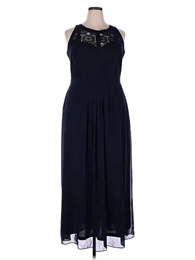 Pre-owned City Chic Cocktail Dress In Blue