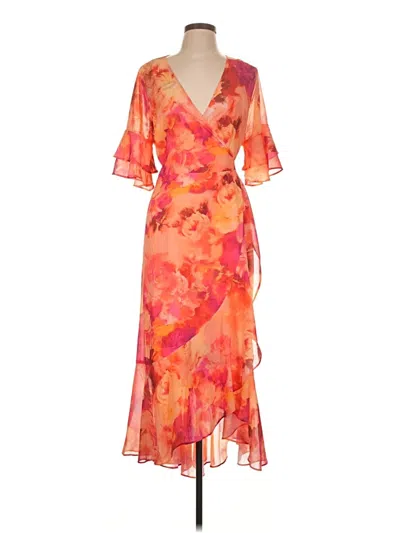 Pre-owned City Chic Cocktail Dress In Orange