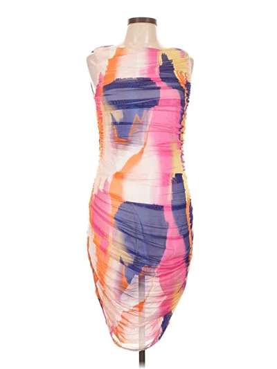 Pre-owned City Chic Cocktail Dress In Pink