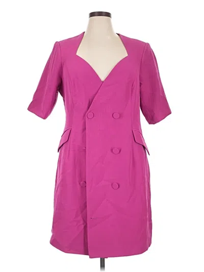 Pre-owned City Chic Cocktail Dress In Pink