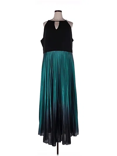 Pre-owned City Chic Cocktail Dress In Teal
