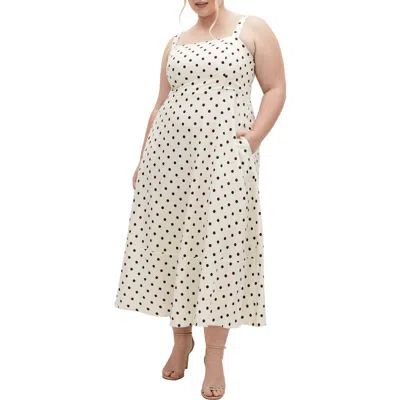 City Chic Collins Maxi Sundress In Sweet Spot