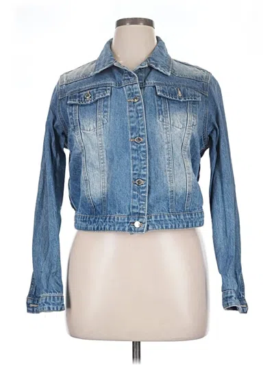Pre-owned City Chic Denim Jacket In Blue
