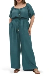 City Chic Erica Wide Leg Jumpsuit