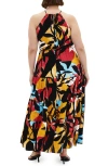 City Chic Island Getaway Tiered Maxi Dress