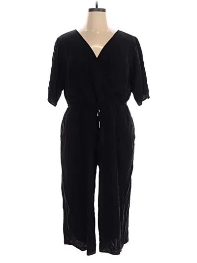 Pre-owned City Chic Jumpsuit In Black