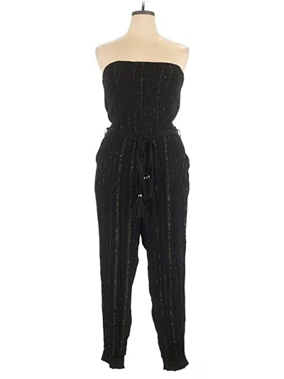 Pre-owned City Chic Jumpsuit In Black