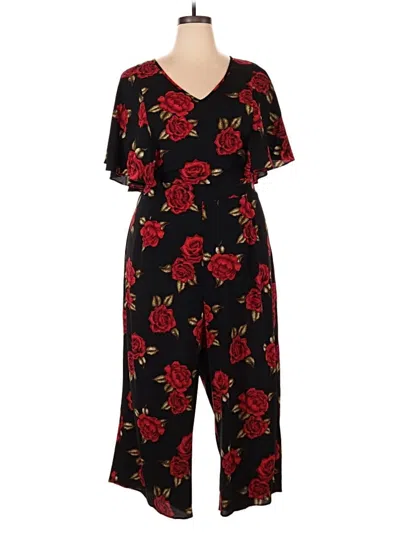 City Chic Jumpsuit In Black