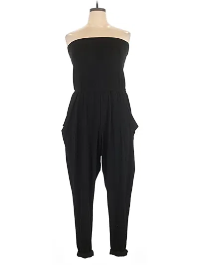 Pre-owned City Chic Jumpsuit In Black