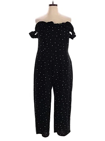 Pre-owned City Chic Jumpsuit In Black