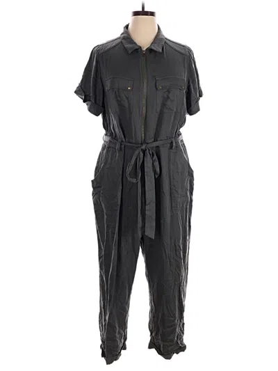 Pre-owned City Chic Jumpsuit In Gray