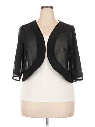 Pre-owned City Chic Kimono In Black