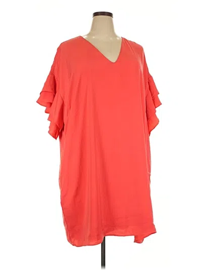 City Chic Kimono In Red