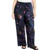 City Chic Kira Print Pants In Multi