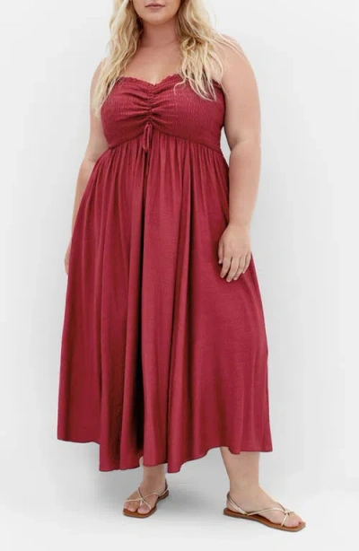 City Chic Maui Maxi Dress In Shiraz