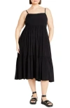 City Chic Mystic Sleeveless A-line Dress