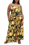 City Chic Oasis Maxi Sundress