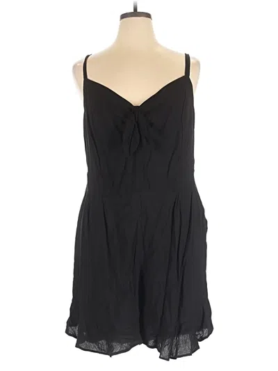 Pre-owned City Chic Romper In Black