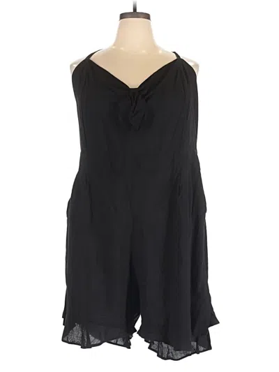 City Chic Romper In Black