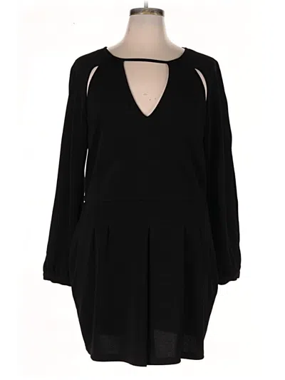 Pre-owned City Chic Romper In Black