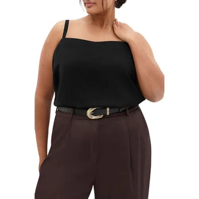 City Chic Sadie Camisole In Black