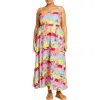 City Chic Saraya Maxi Sundress In Multi