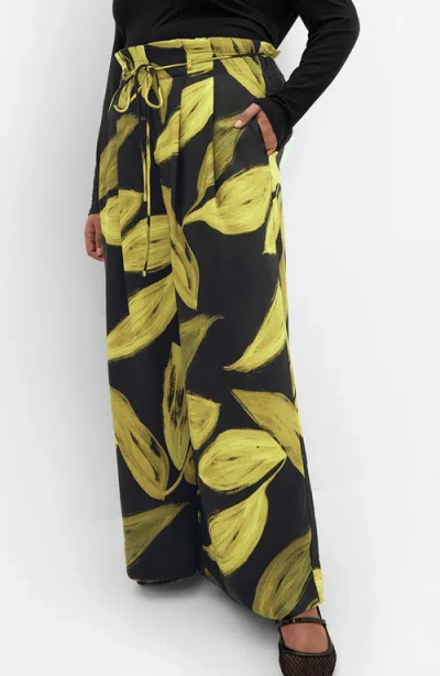 City Chic Shania Paperbag Waist Wide Leg Pants
