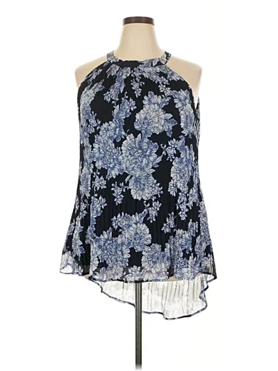 City Chic Sleeveless Blouse In Black