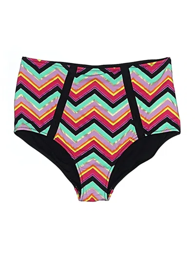 Pre-owned City Chic Swimsuit Bottoms In Black