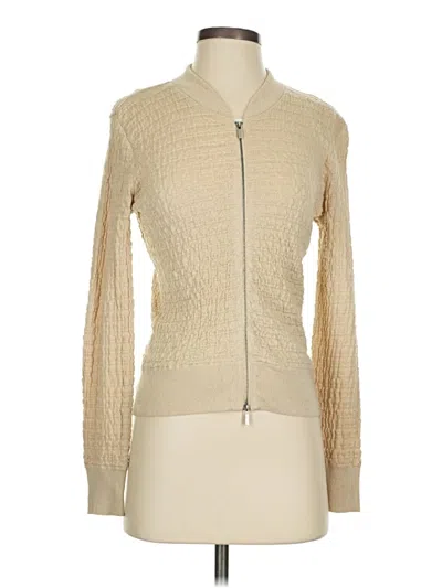 Pre-owned City Dkny Cardigan Sweater In Brown