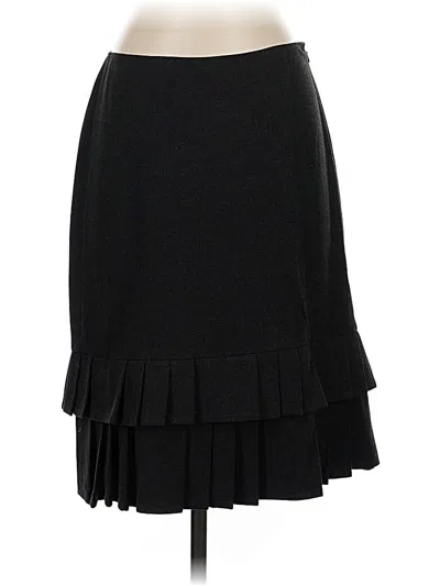 Pre-owned City Dkny Formal Skirt In Black