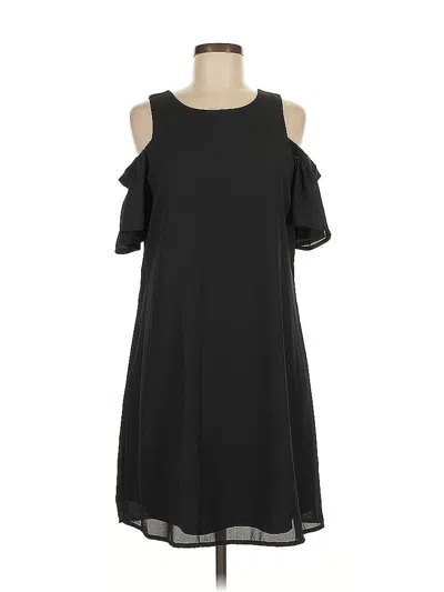 Pre-owned City Streets Casual Dress In Black