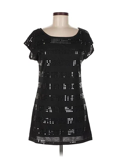 Pre-owned City Streets Casual Dress In Black