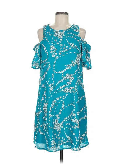 Pre-owned City Streets Cocktail Dress In Blue
