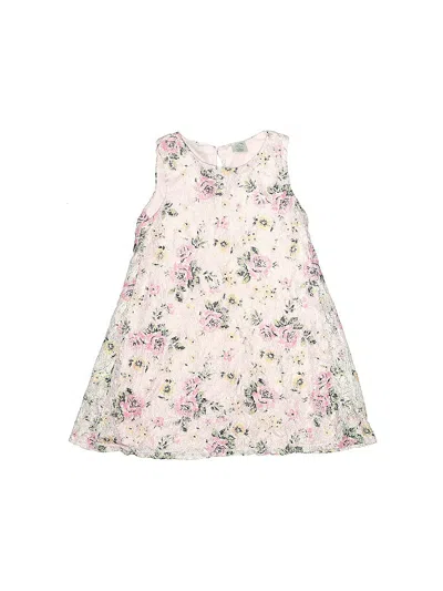 Pre-owned City Streets Kids' Dress In White