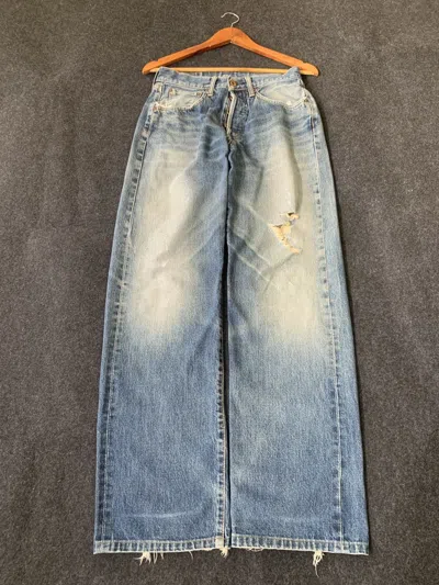 Pre-owned Vintage Edwin 505 Selvedge In Faded Check from Grailed