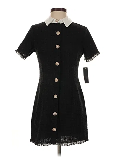 City Studio Casual Dress In Black