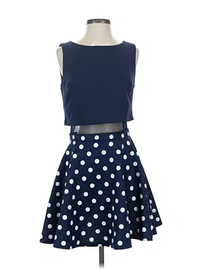 Pre-owned City Studio Casual Dress In Blue