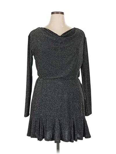 Pre-owned City Studio Casual Dress In Gray