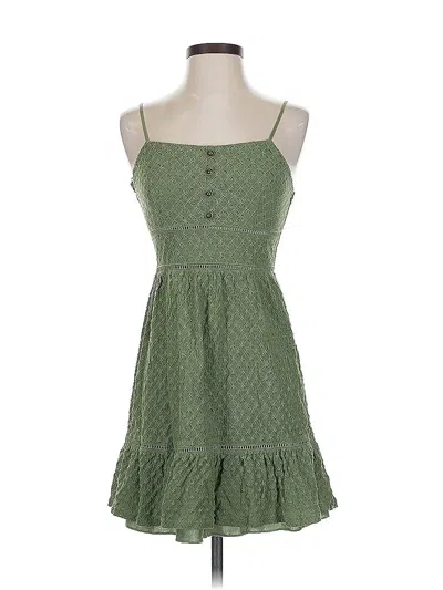 Pre-owned City Studio Casual Dress In Green