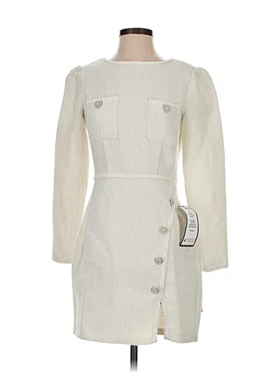 Pre-owned City Studio Casual Dress In Ivory
