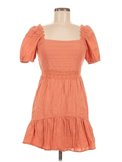 Pre-owned City Studio Casual Dress In Orange