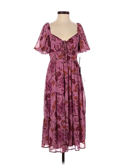 City Studio Casual Dress In Multi