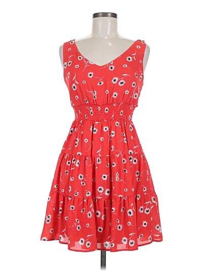 Pre-owned City Studio Casual Dress In Red