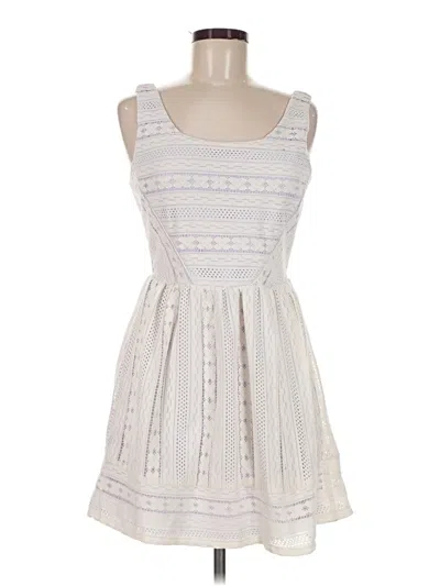 Pre-owned City Studio Casual Dress In White