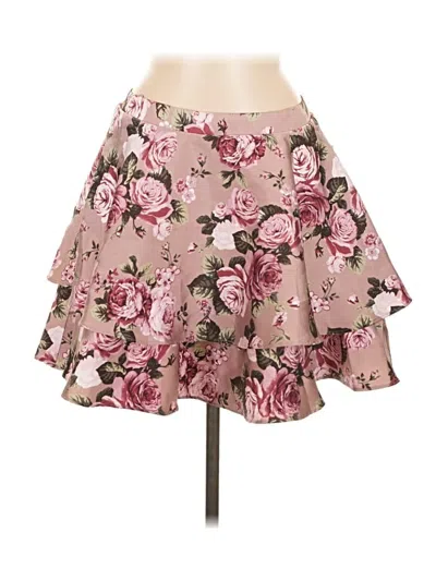 Pre-owned City Studio Casual Skirt In Pink
