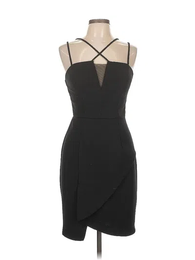 Pre-owned City Studio Cocktail Dress In Black