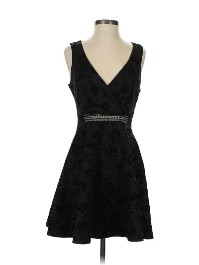 Pre-owned City Studio Cocktail Dress In Black